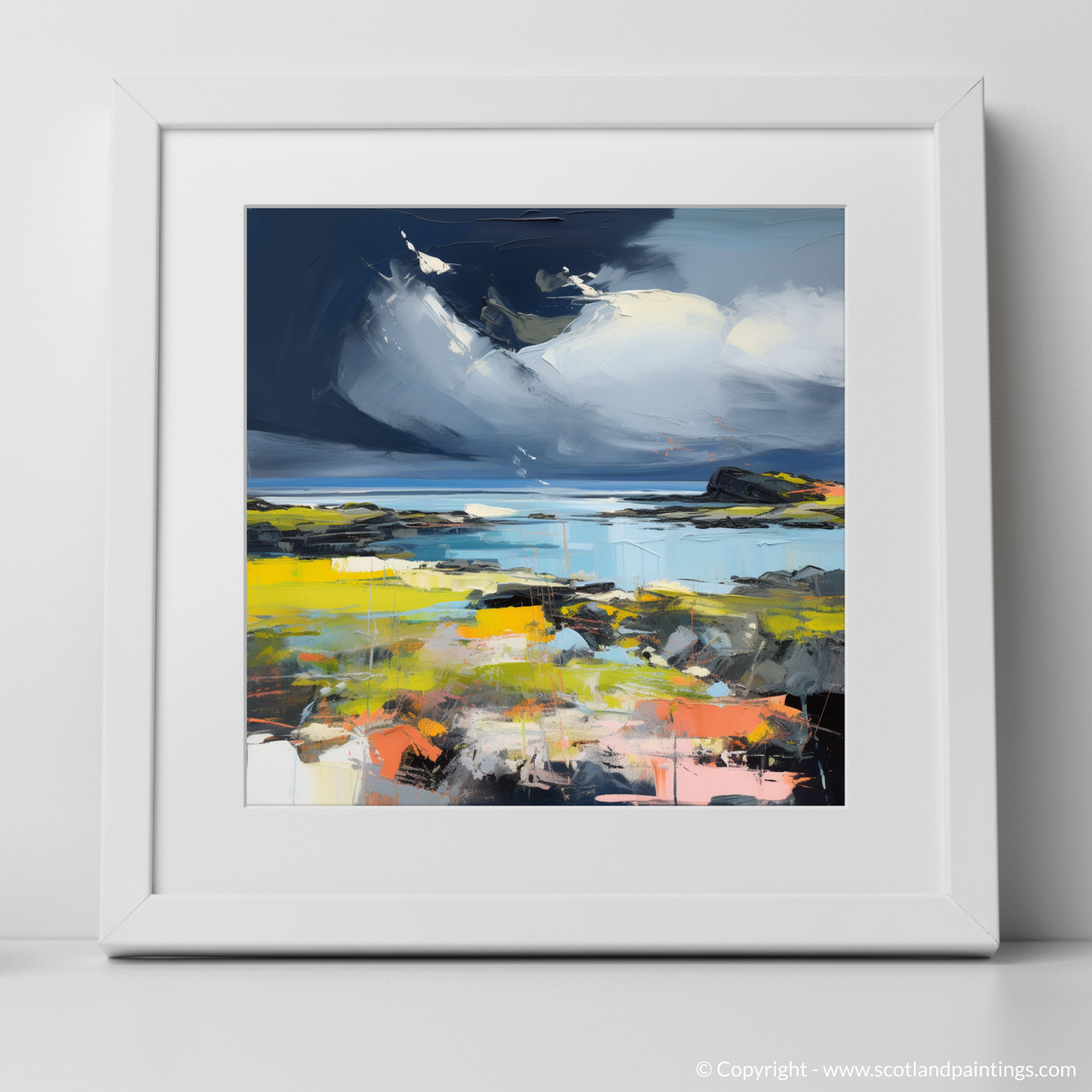 Storm over Achmelvich: An Abstract Highland Dance