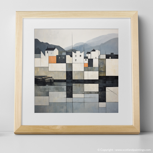 Mallaig Harbour Abstraction: A Scottish Coastal Symphony