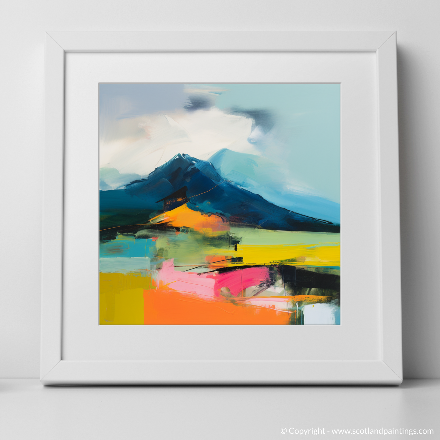 Abstract Highland Majesty: The Essence of Meall Garbh