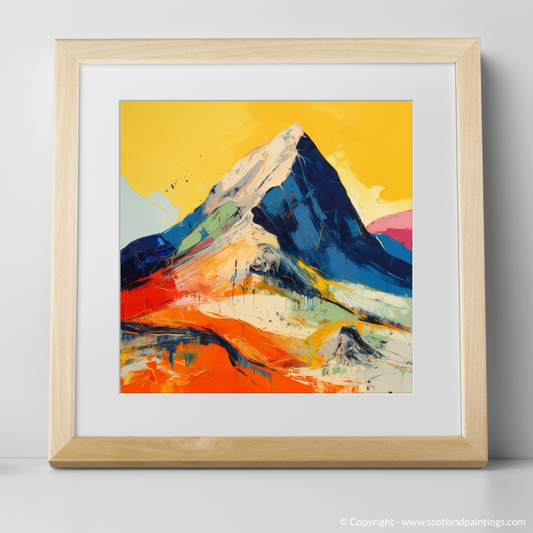 Highland Hues: An Abstract Interpretation of Stob Coire Raineach