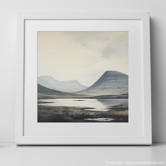 Painting and Art Print of Càrn Liath (Beinn a' Ghlò). Abstract Essence of Càrn Liath.