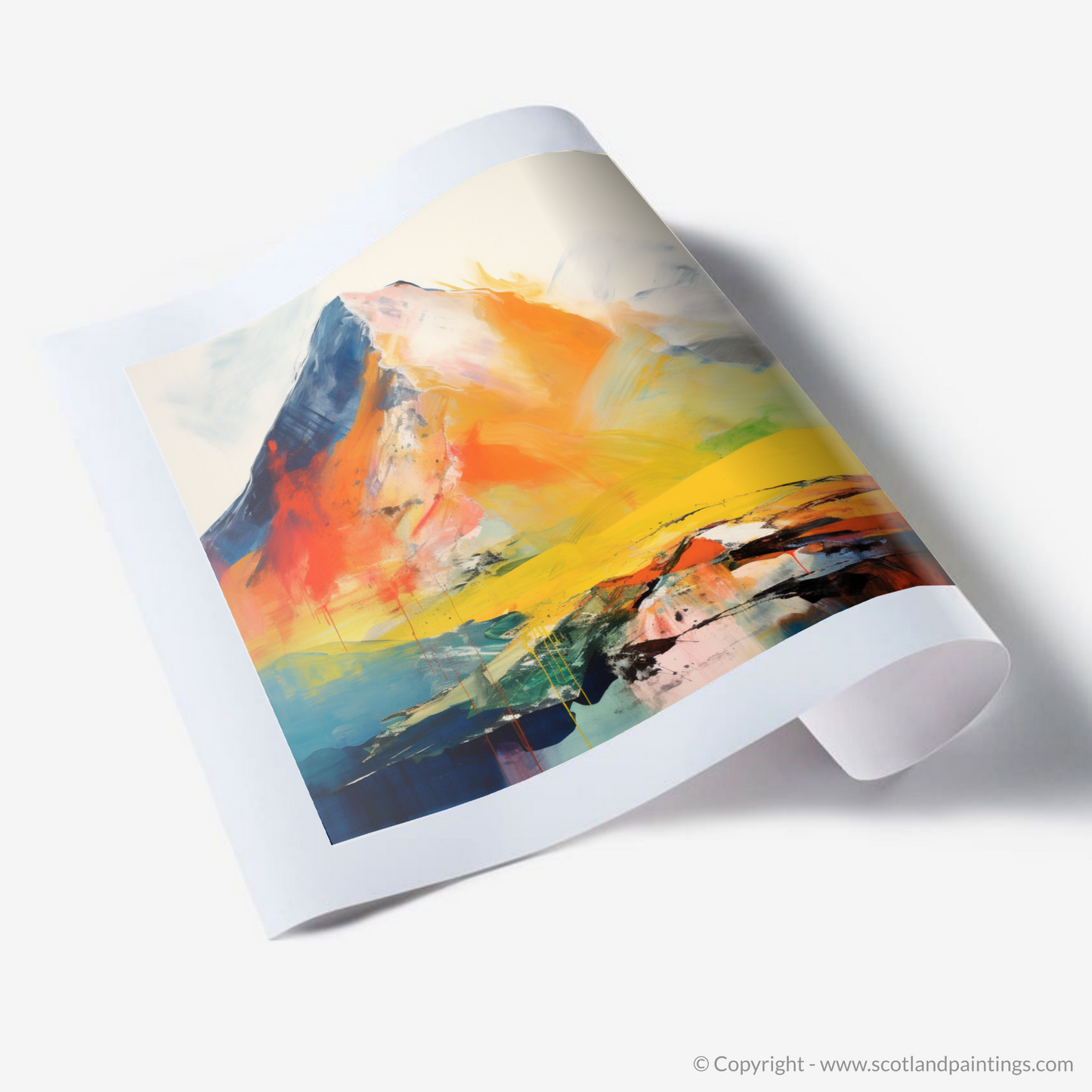 Art Print of Stob Dearg (Buachaille Etive Mòr)