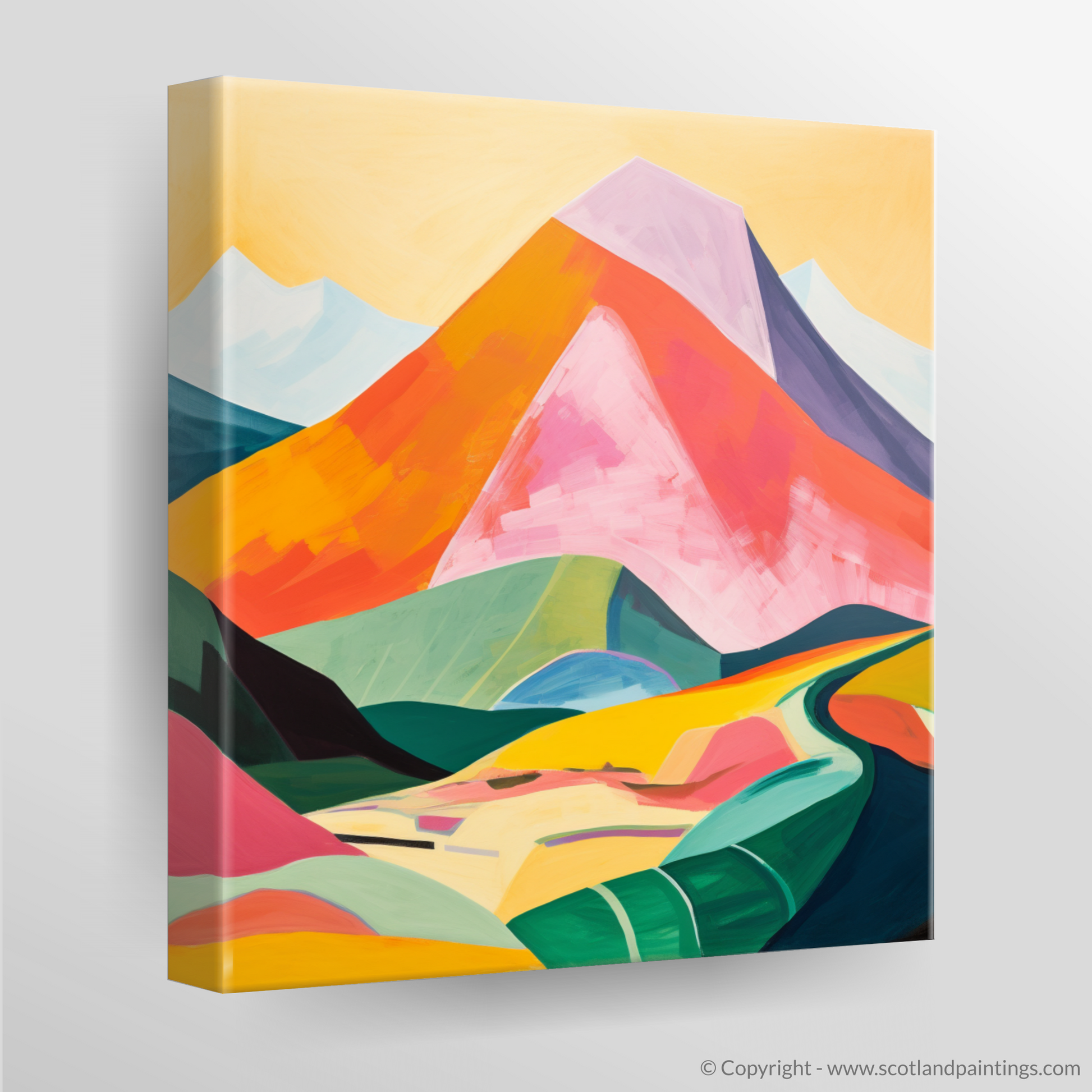 Canvas Print of Stob Binnein