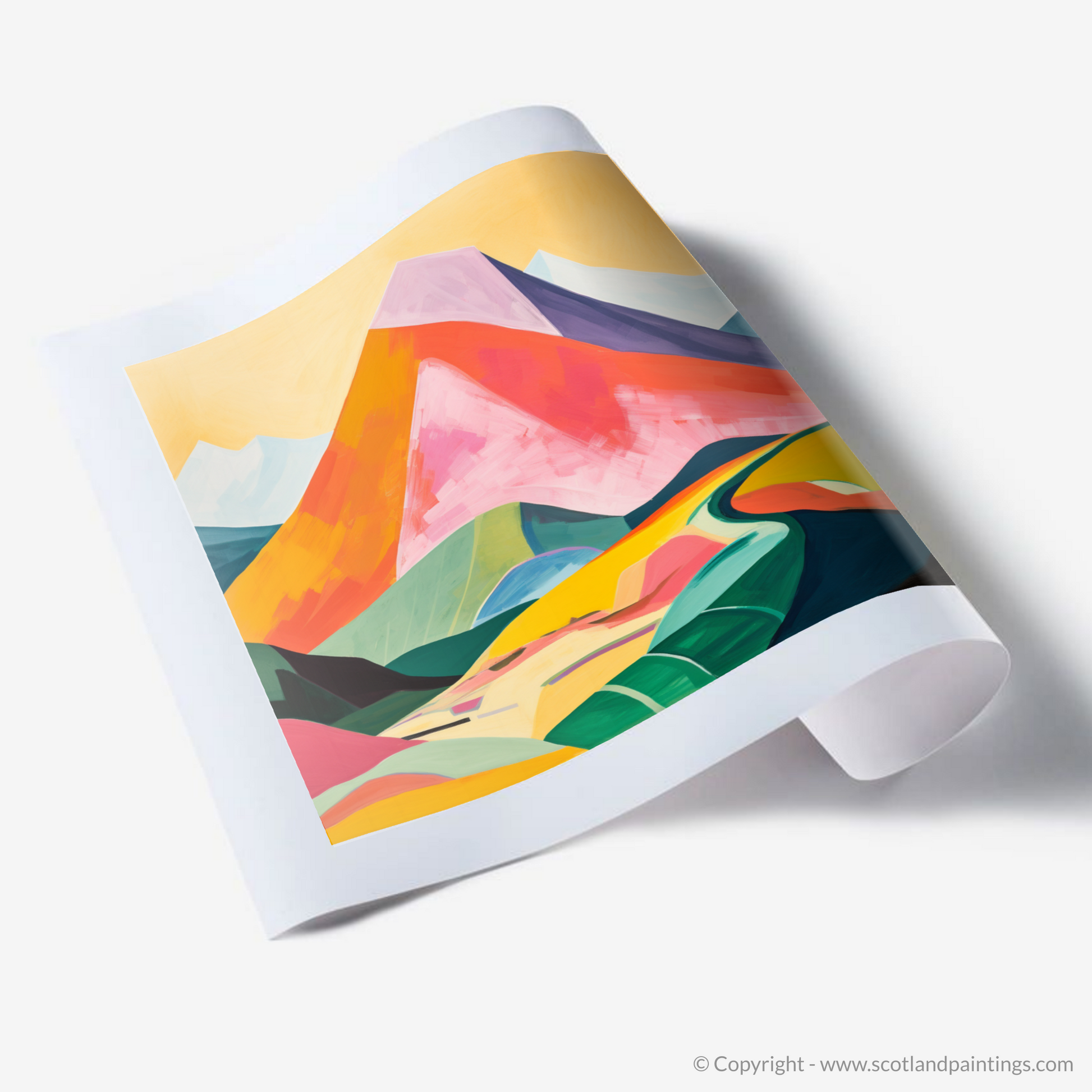 Art Print of Stob Binnein