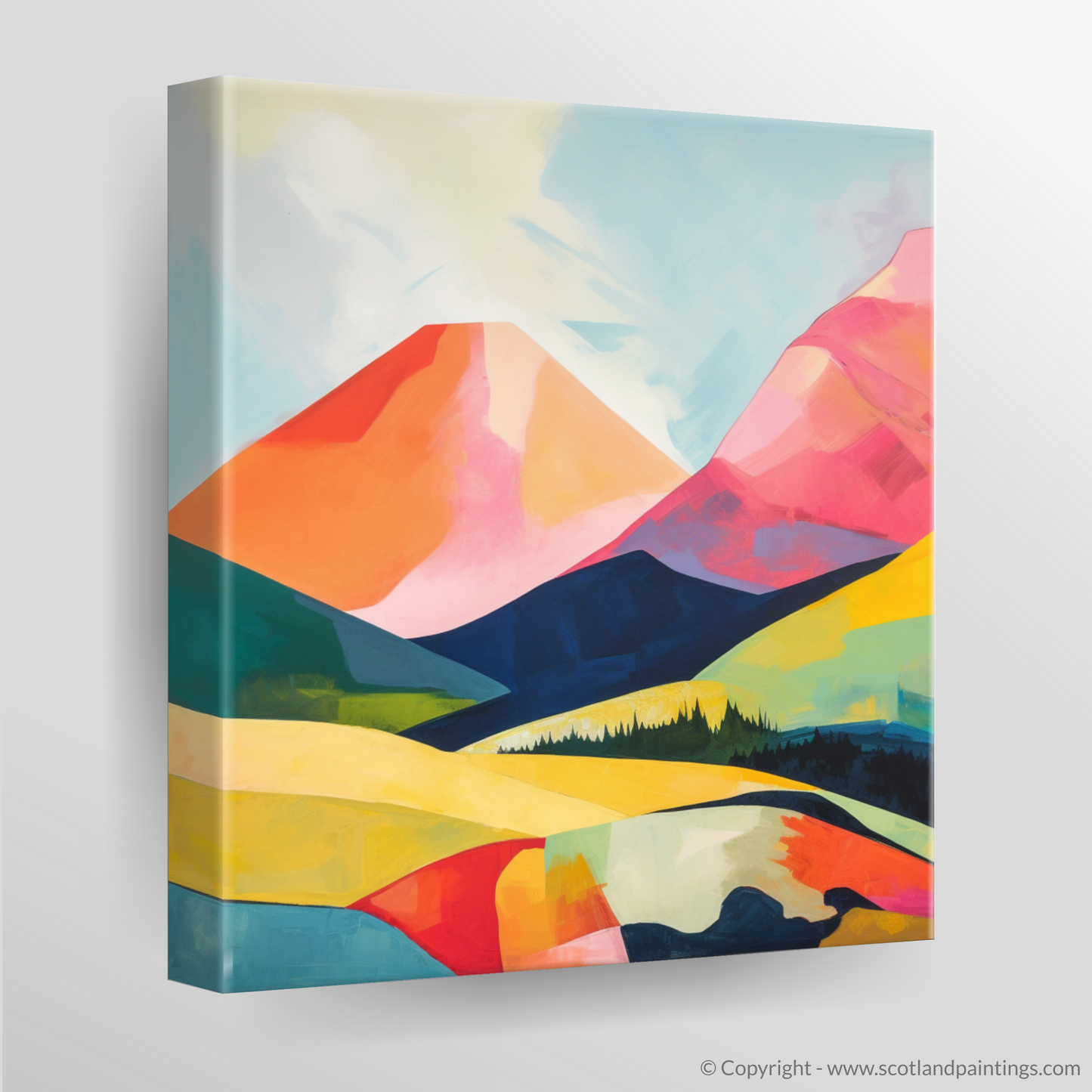 Canvas Print of Stob Binnein