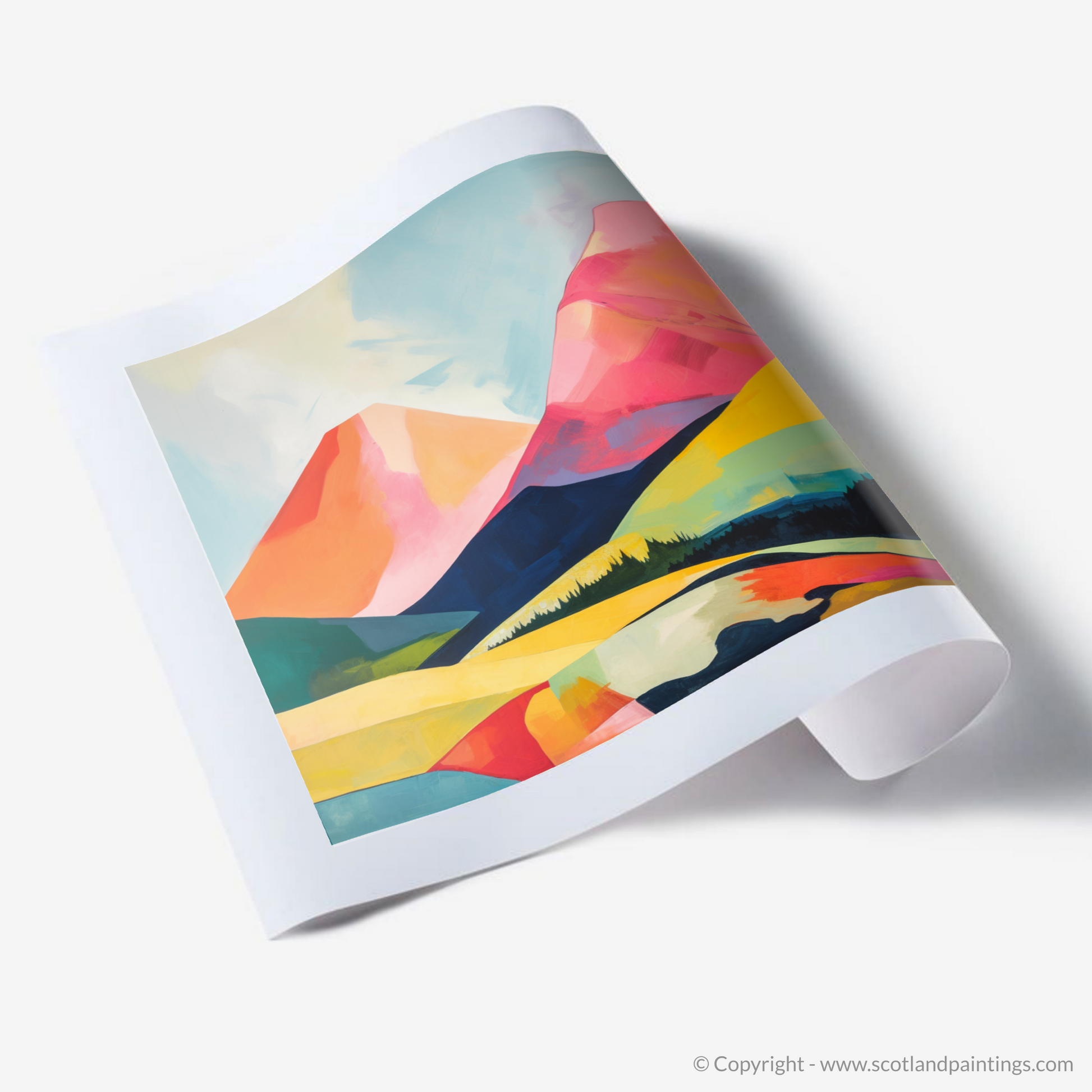 Art Print of Stob Binnein