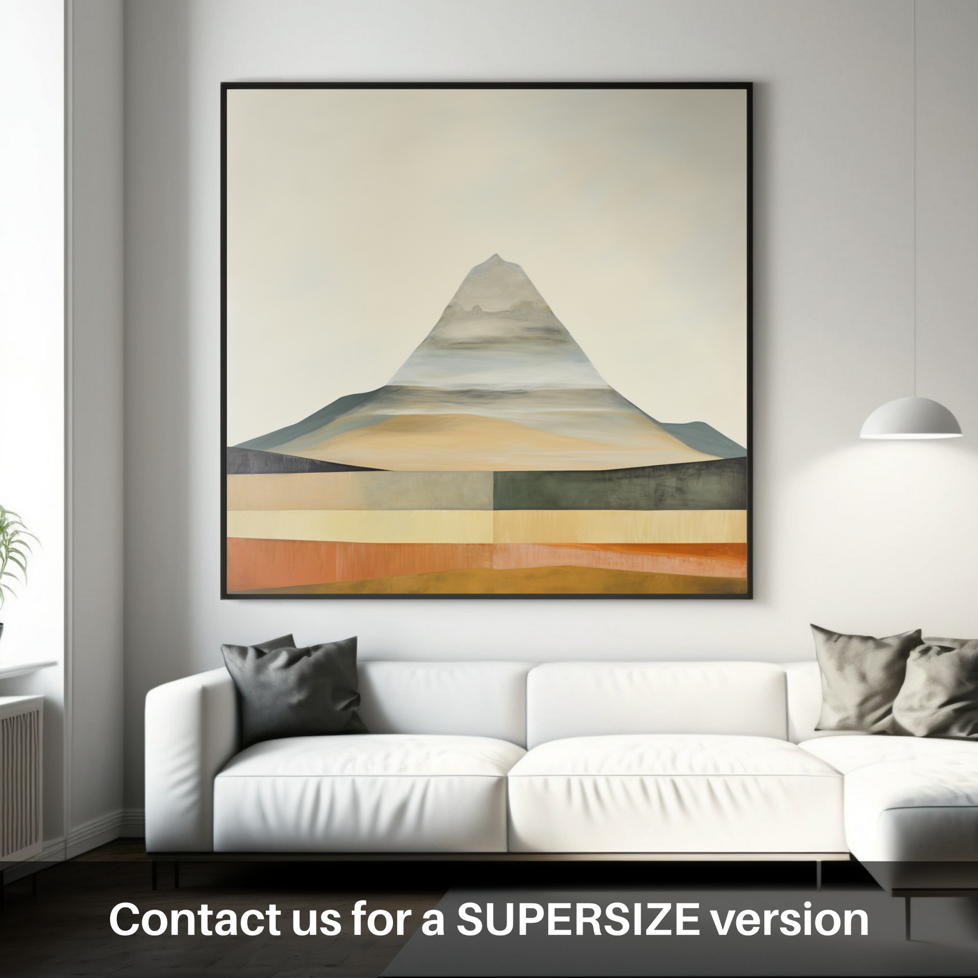 Huge supersize print of Mount Keen