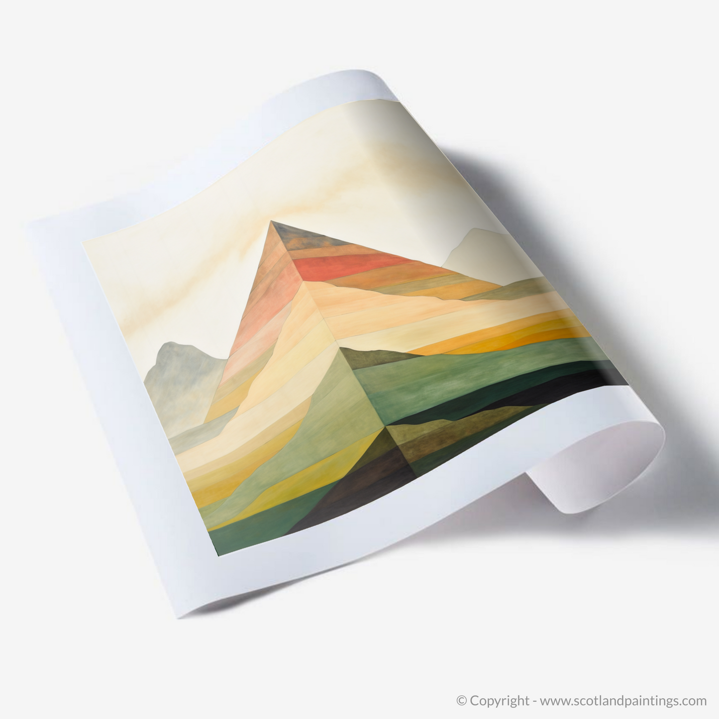 Art Print of Mount Keen