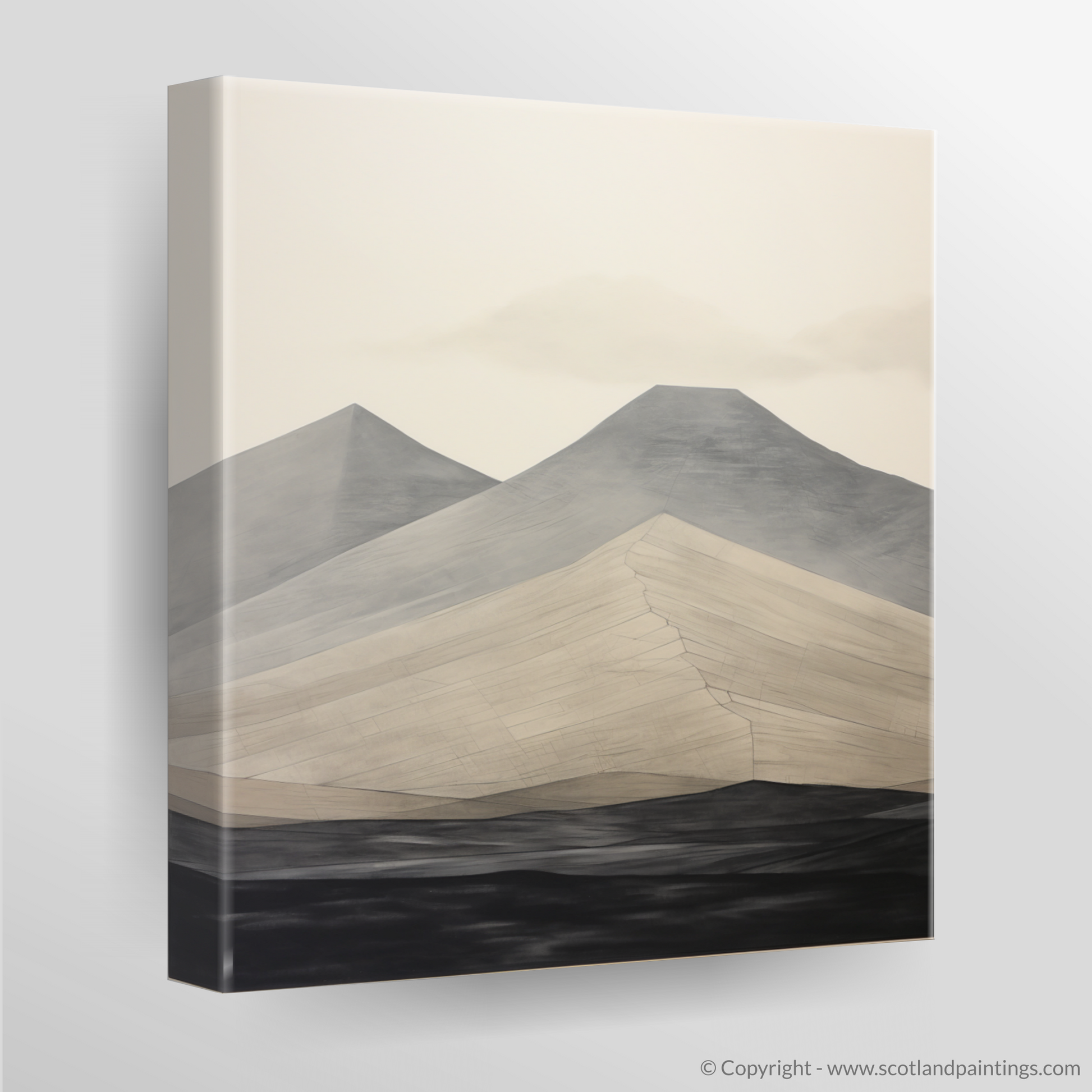 Canvas Print of Meall Garbh (Ben Lawers)