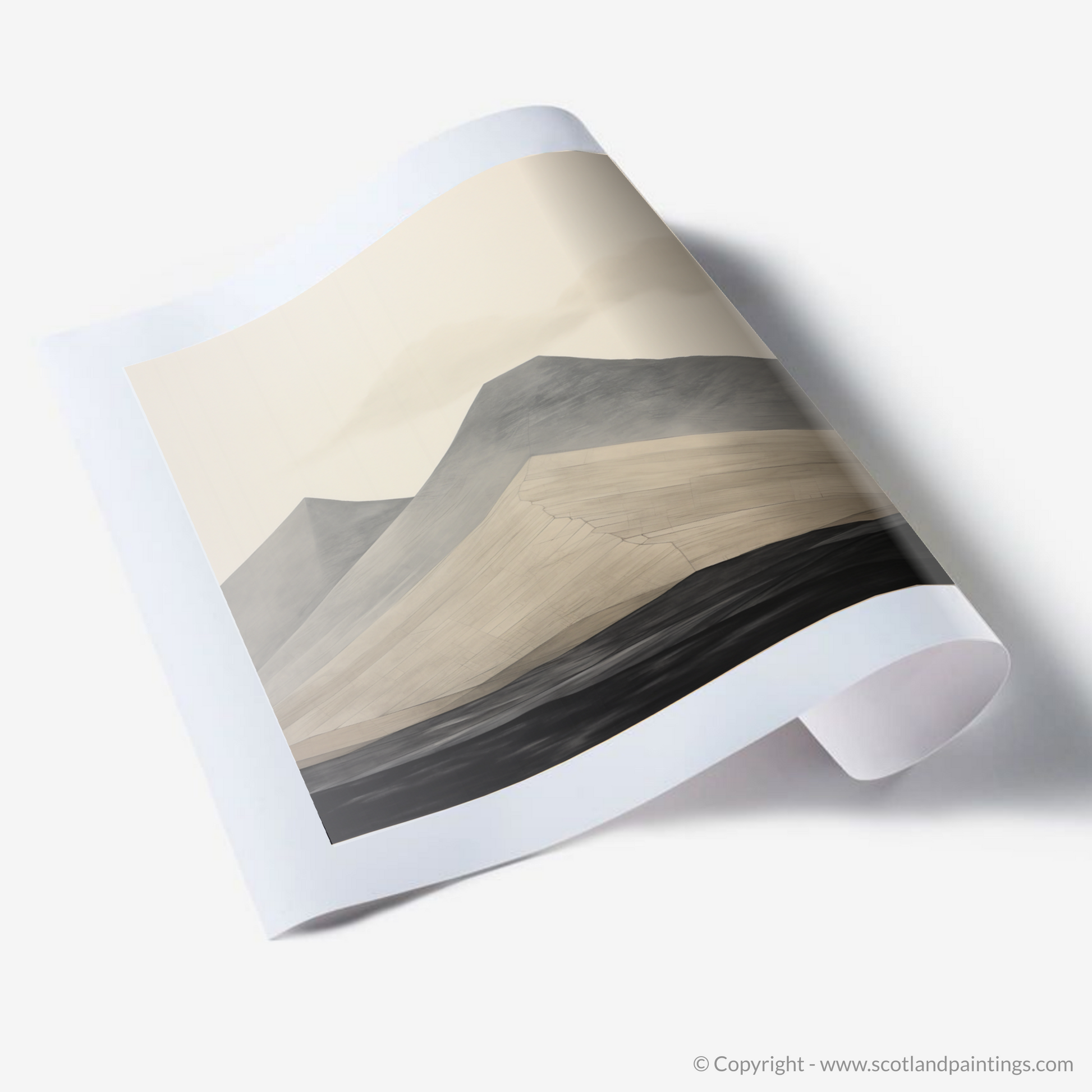 Art Print of Meall Garbh (Ben Lawers)