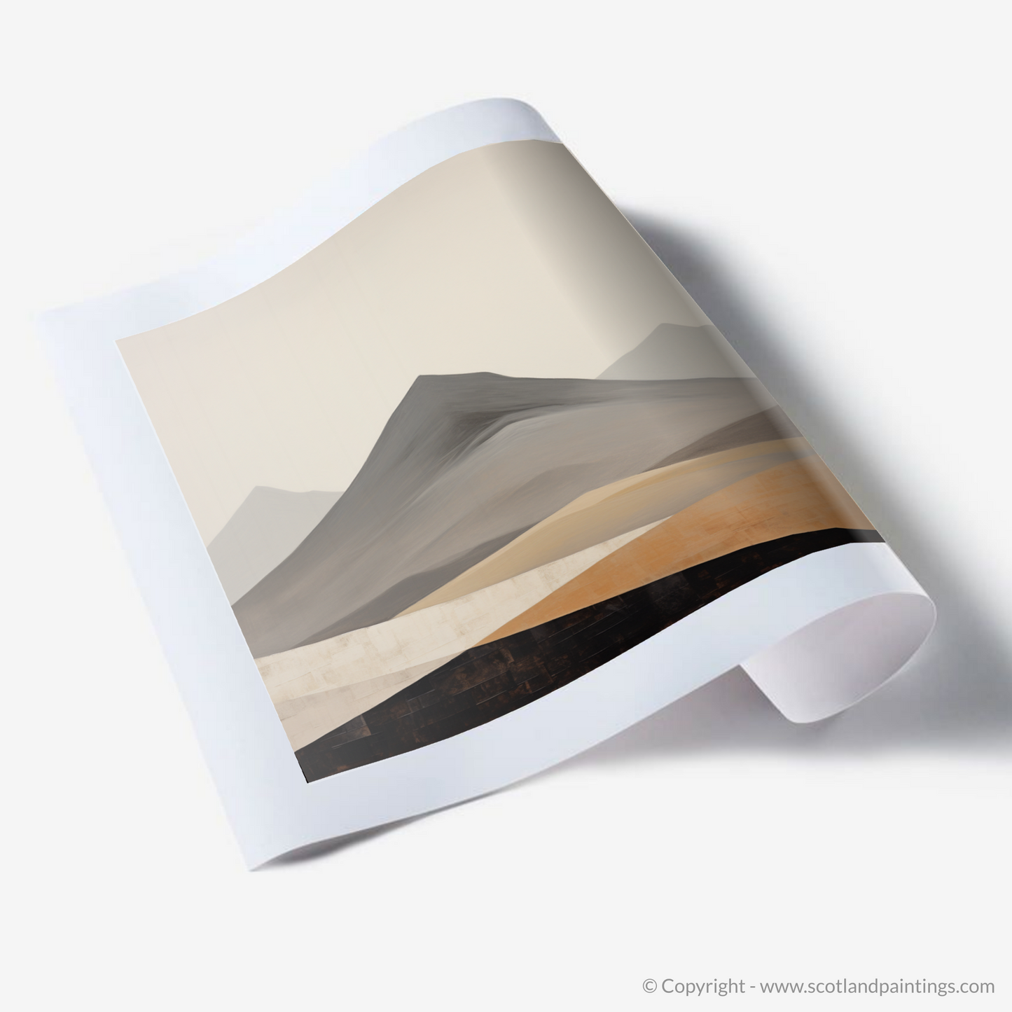 Art Print of Meall Garbh (Ben Lawers)