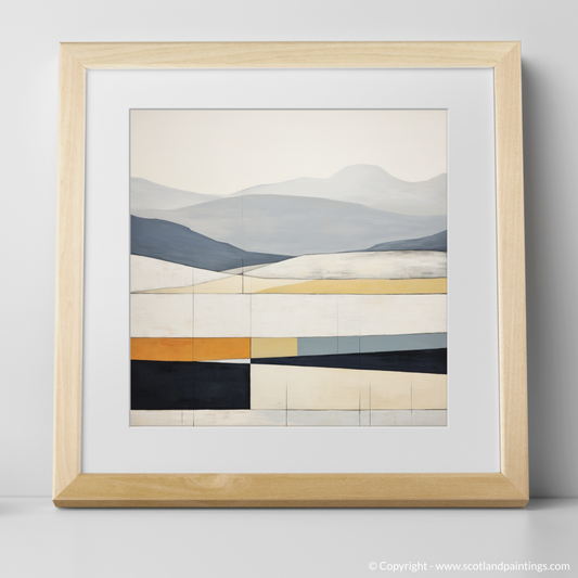 Art Print of Lochnagar with a natural frame