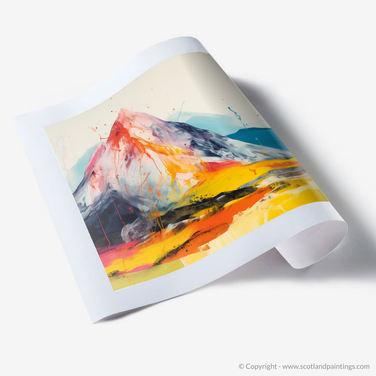 Art Print of Stob Dearg (Buachaille Etive Mòr)