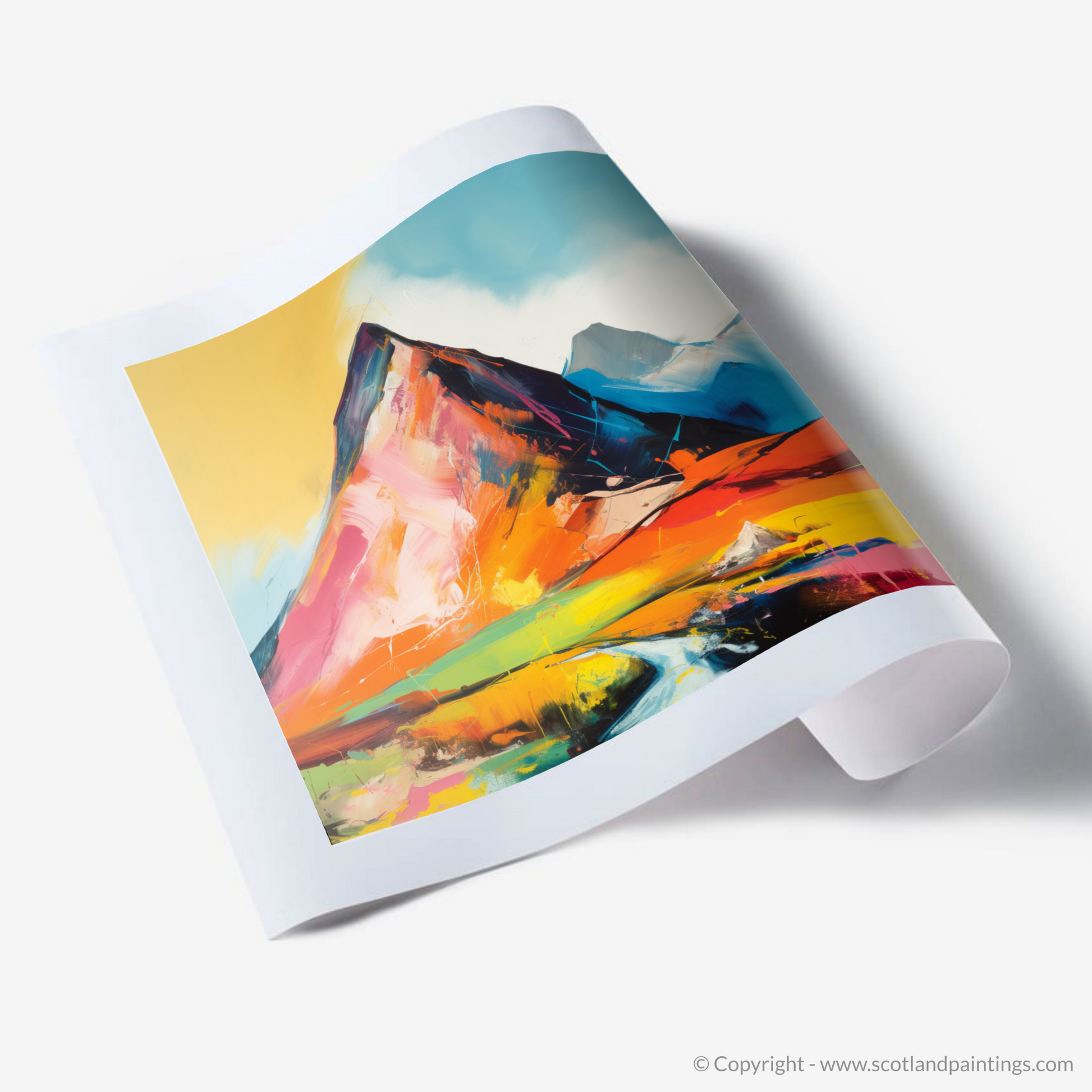 Art Print of Stob Dearg (Buachaille Etive Mòr)