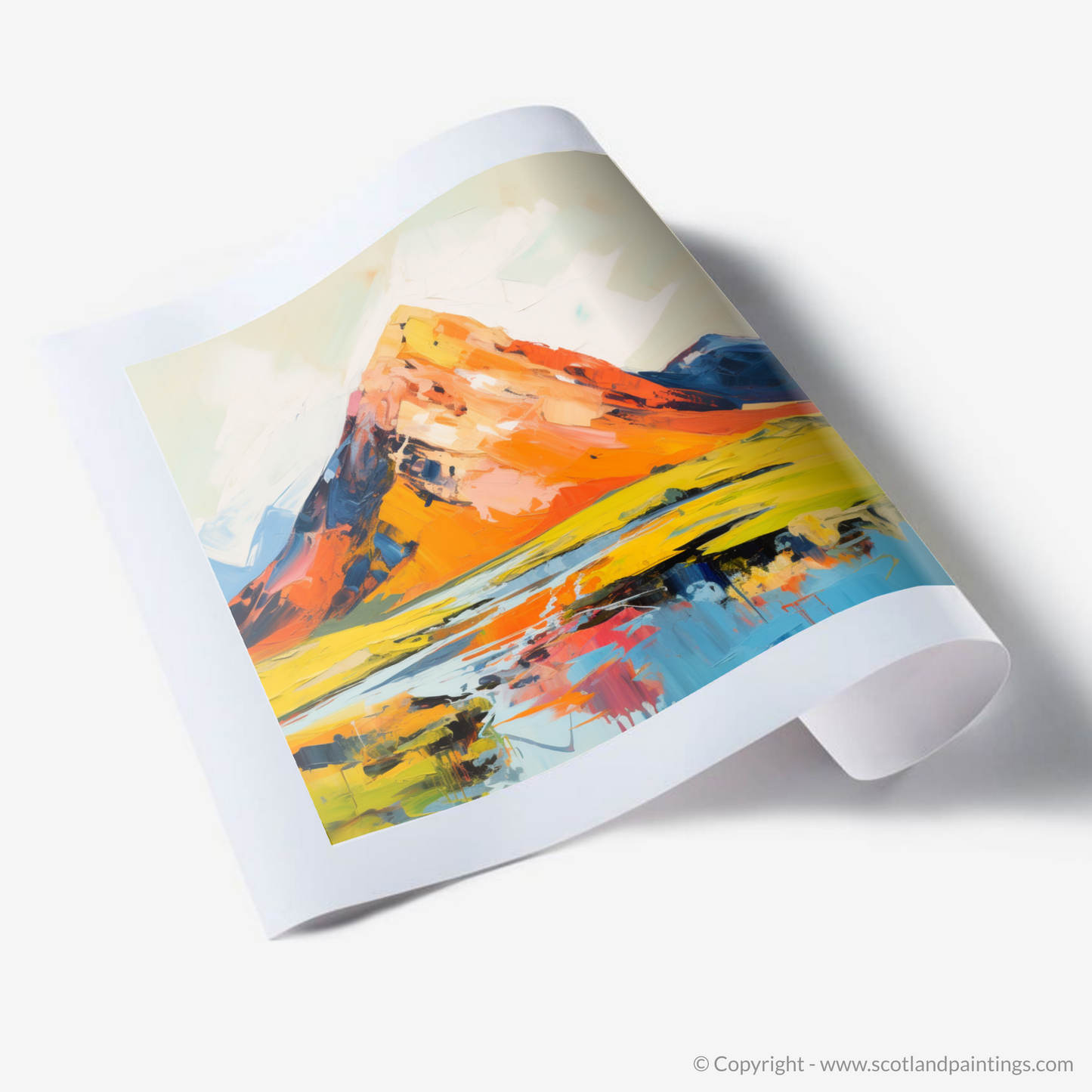 Art Print of Stob Dearg (Buachaille Etive Mòr)