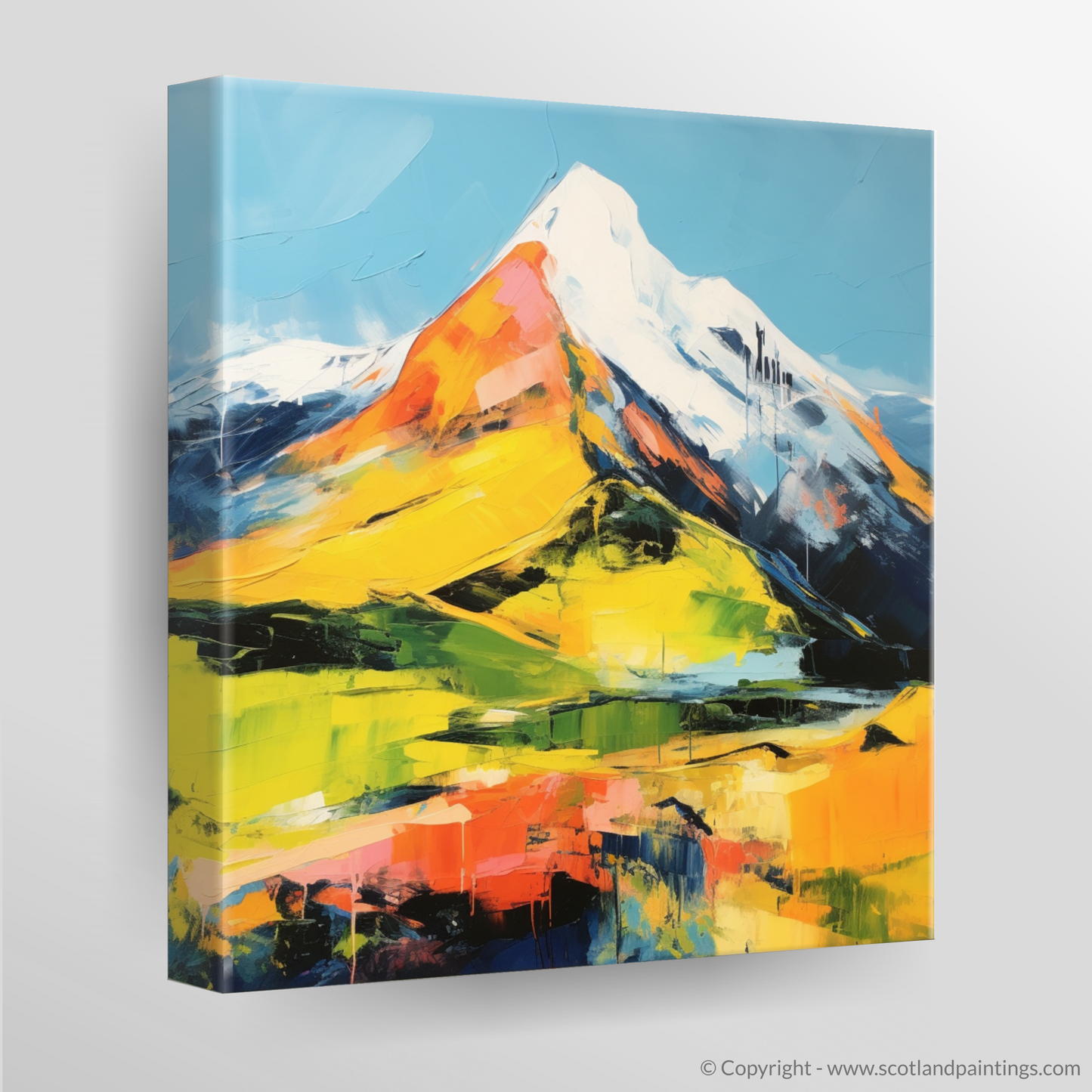 Canvas Print of Stob Dearg (Buachaille Etive Mòr)