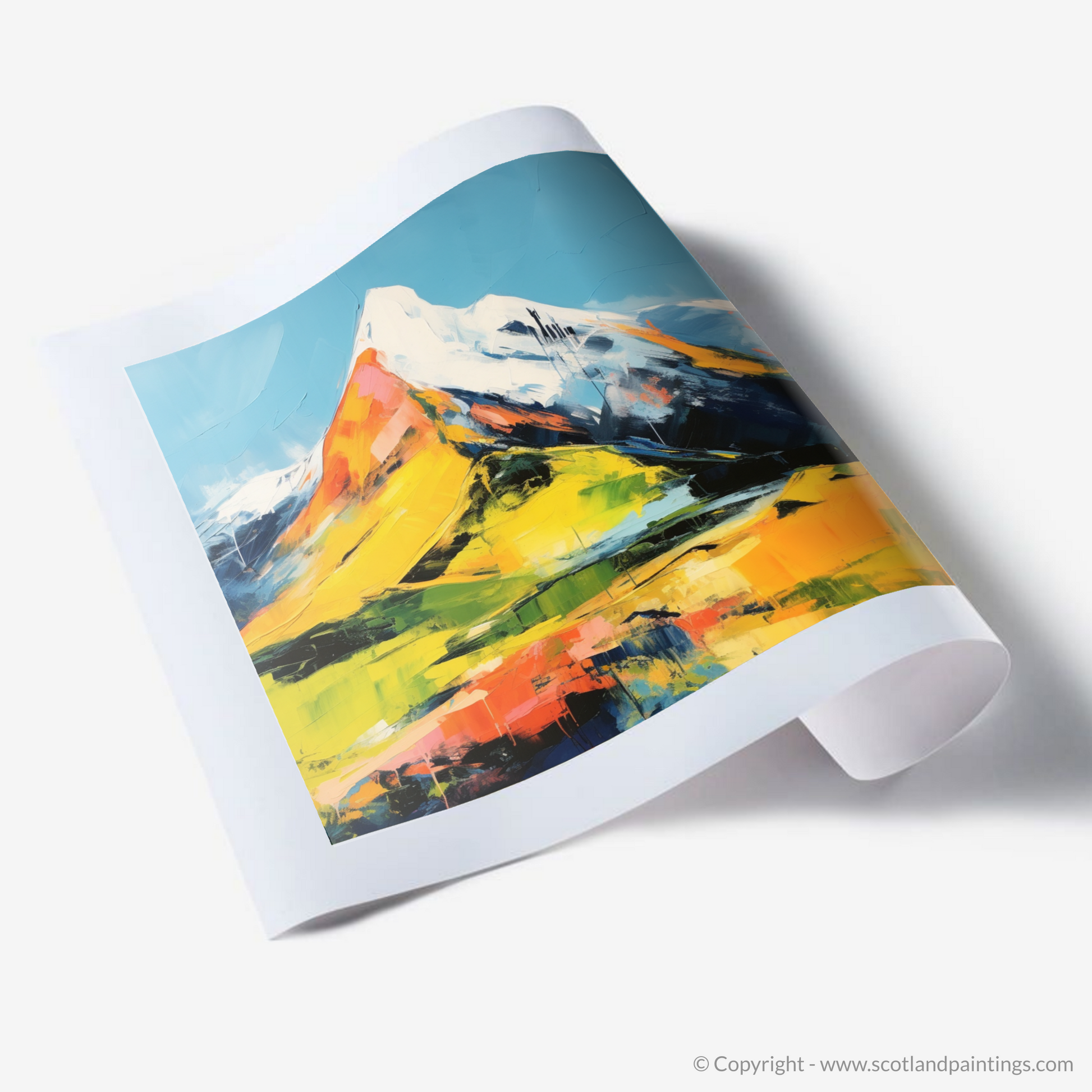 Art Print of Stob Dearg (Buachaille Etive Mòr)