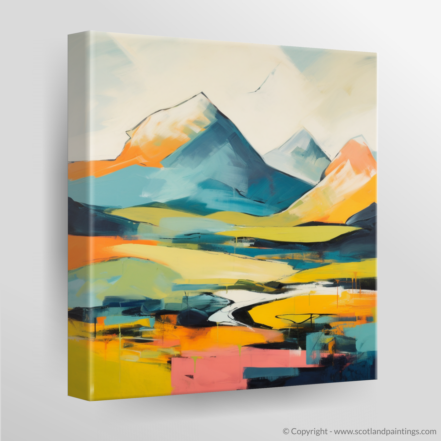 Canvas Print of Beinn Ìme