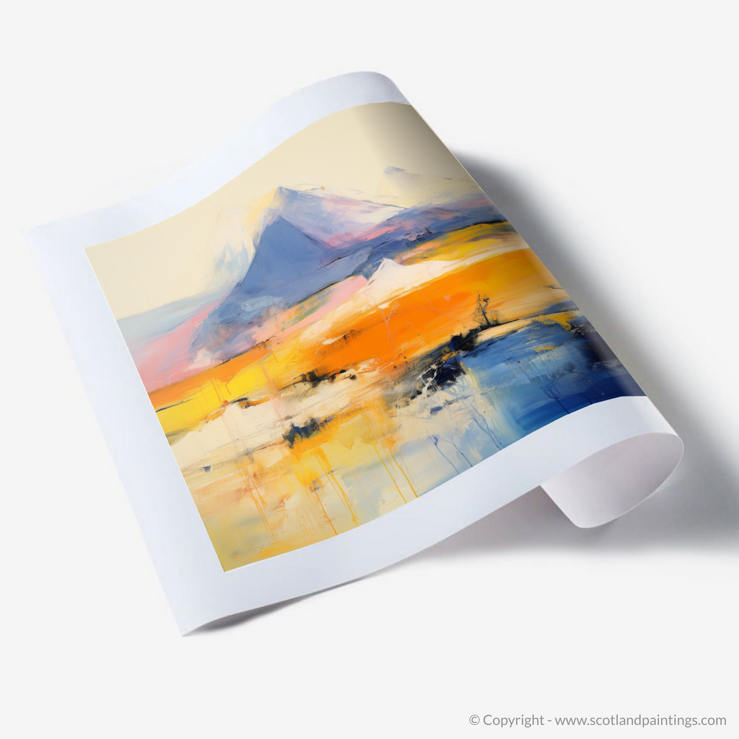 Art Print of Meall Garbh (Càrn Mairg)