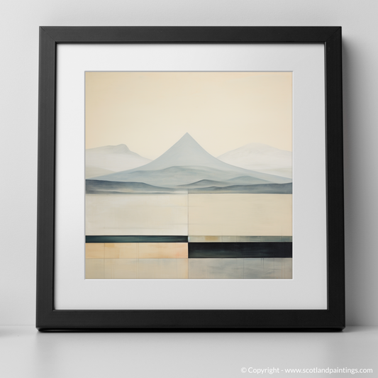 Art Print of Ben Lui with a black frame