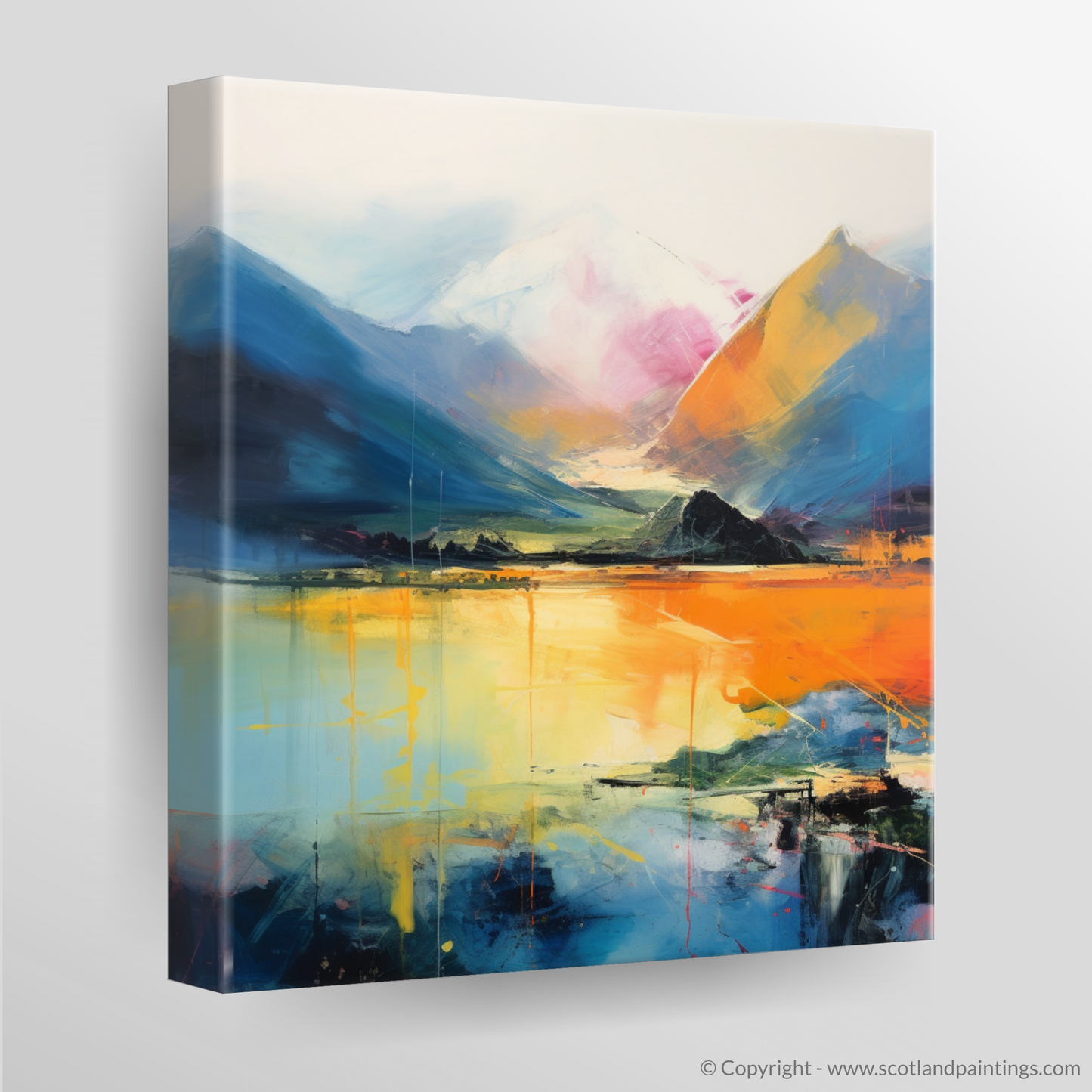 Canvas Print of Ben Vorlich (Loch Earn)