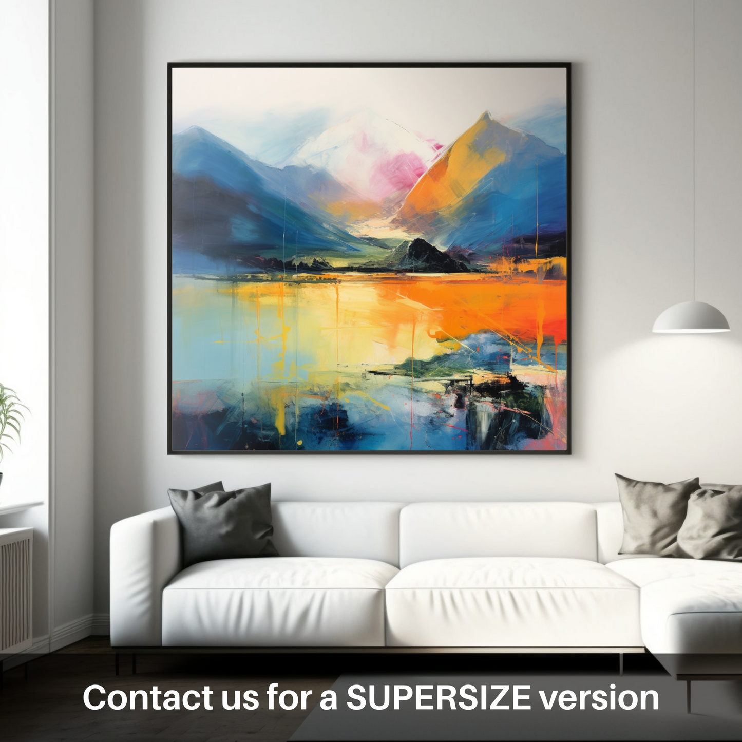 Huge supersize print of Ben Vorlich (Loch Earn)