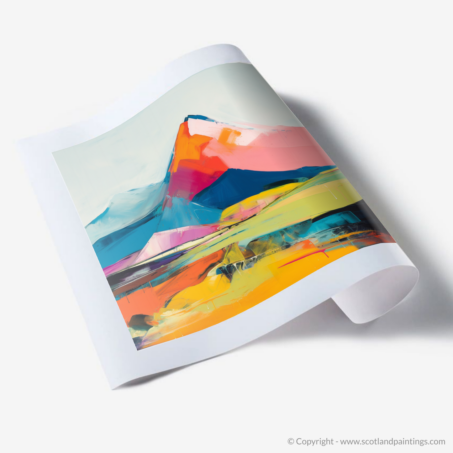 Art Print of Meall Garbh (Càrn Mairg)