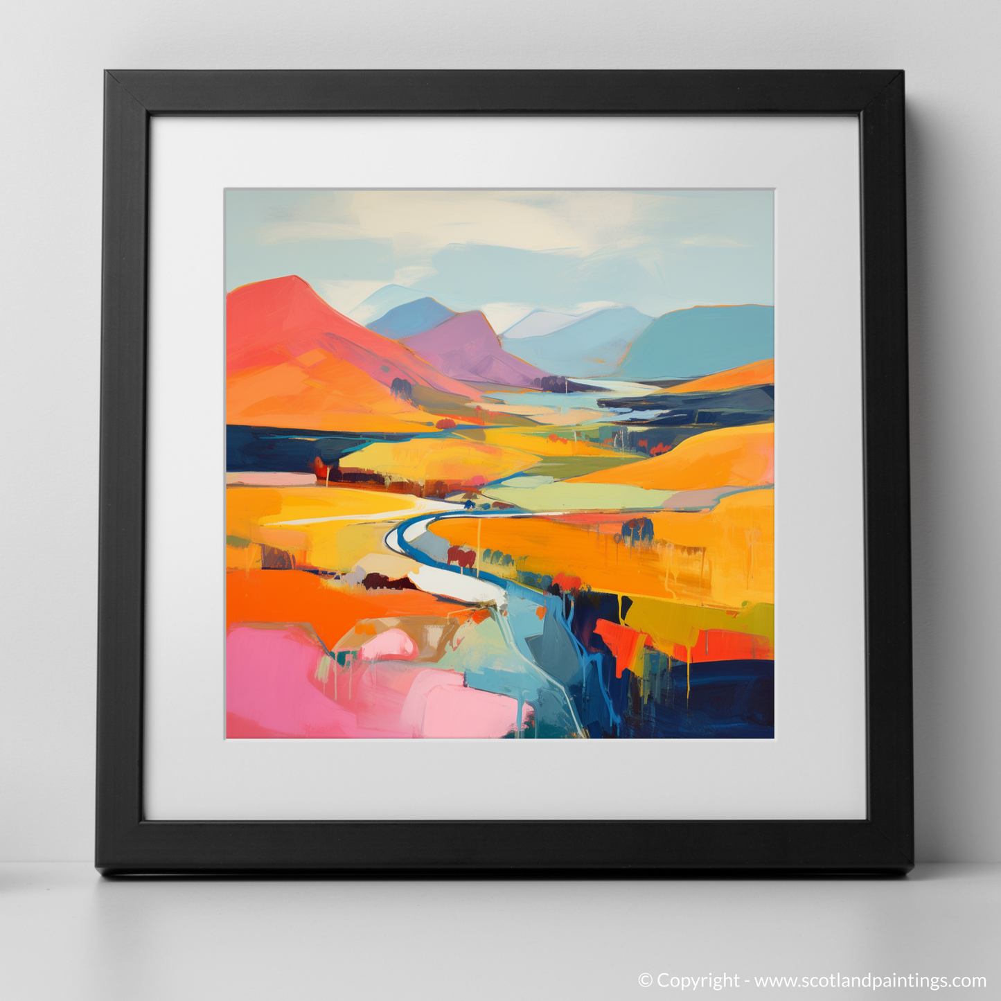 Art Print of Cruach Àrdrain with a black frame