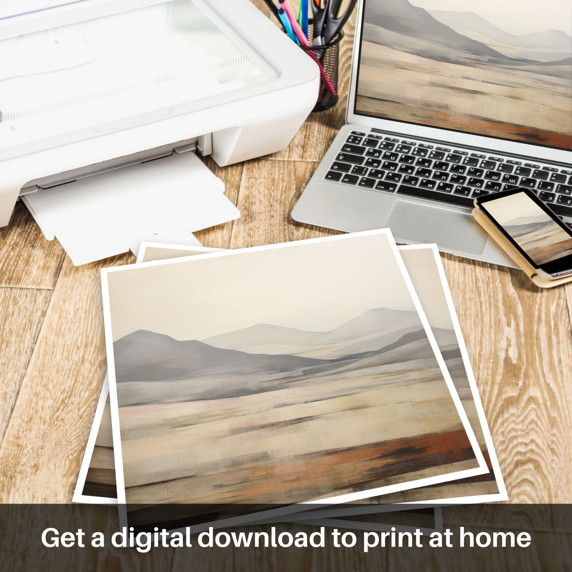 Downloadable and printable picture of Meall Greigh