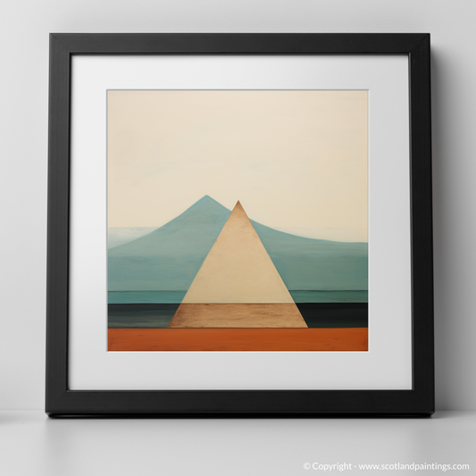 Art Print of Càrn an Tuirc with a black frame