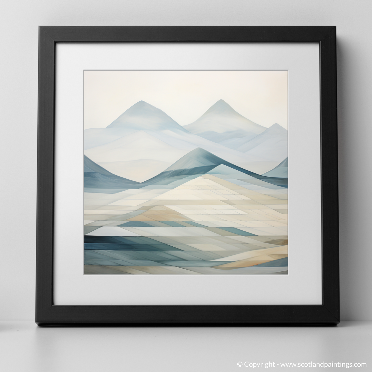 Art Print of Cruach Àrdrain with a black frame