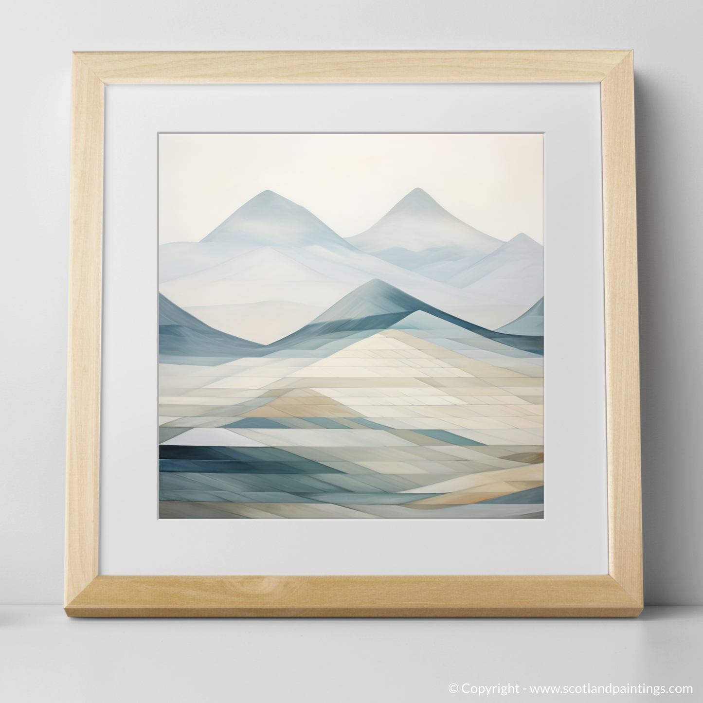 Art Print of Cruach Àrdrain with a natural frame