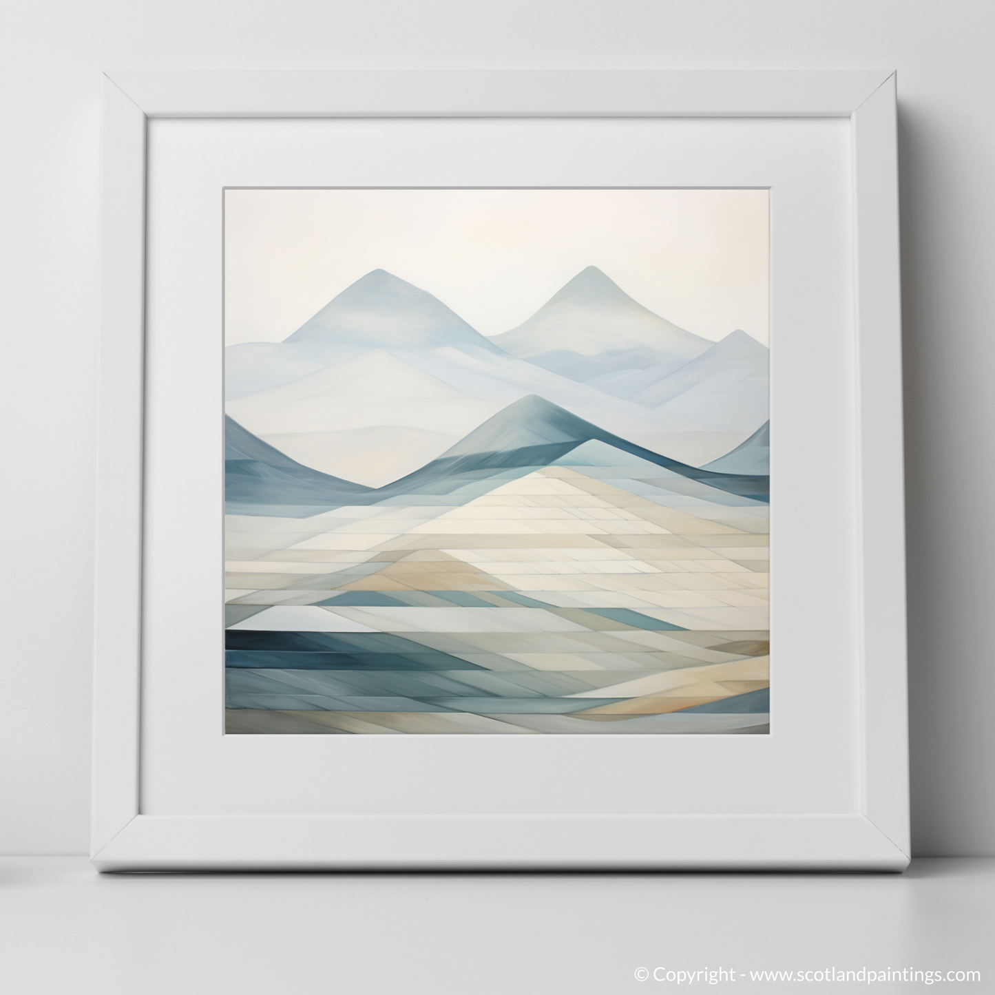 Art Print of Cruach Àrdrain with a white frame