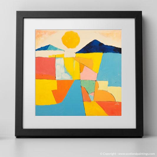 Painting and Art Print of Mayar. Scottish Munros: Mayar's Abstract Wilderness.