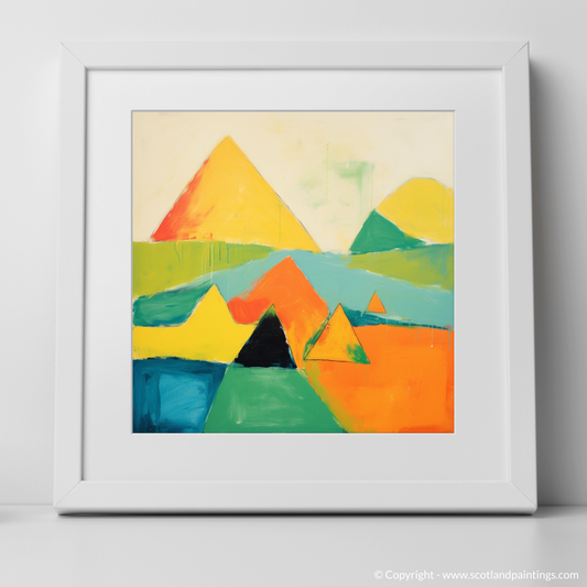 Art Print of Mayar with a white frame