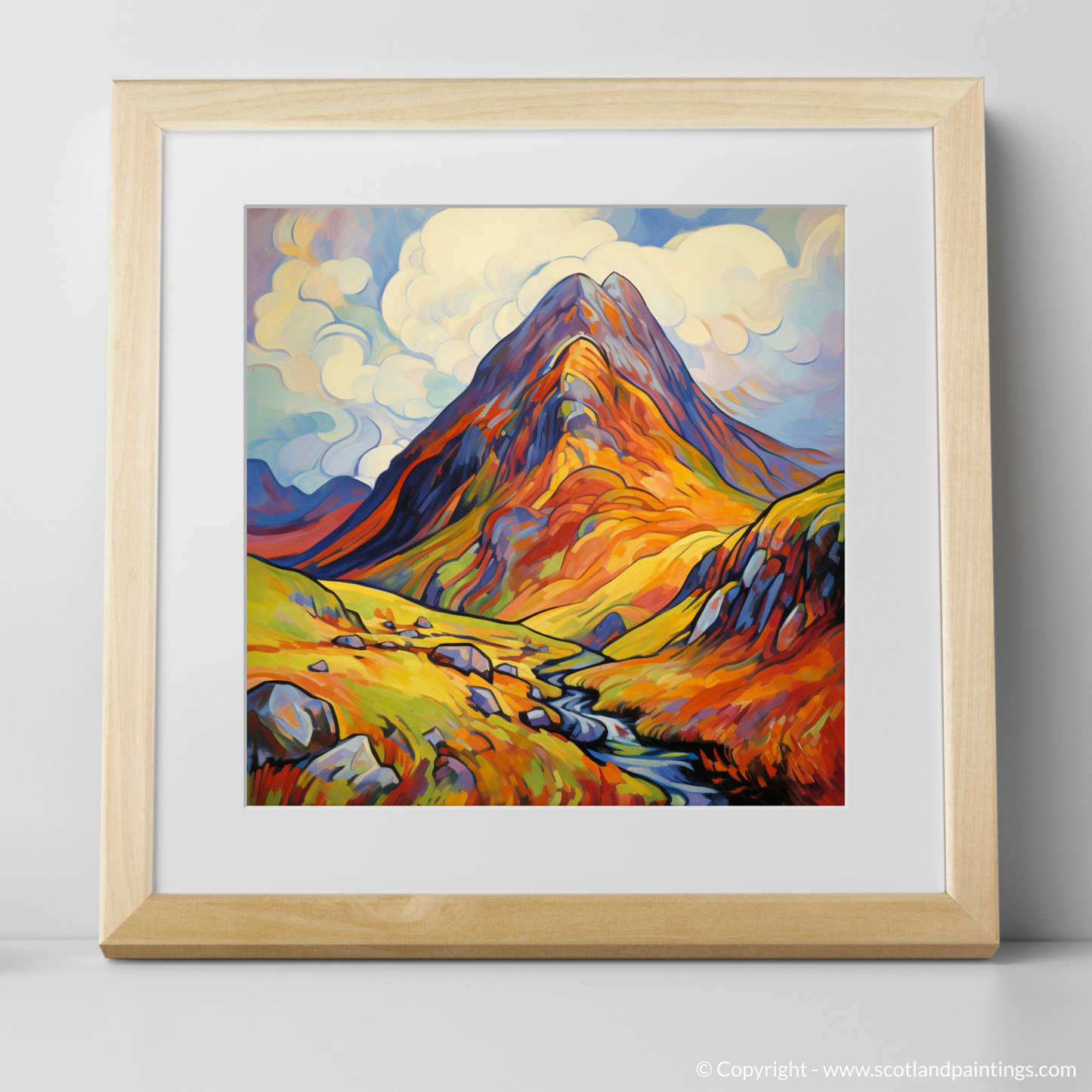 Highland Fervour: A Fauvist Tribute to Stob Dubh