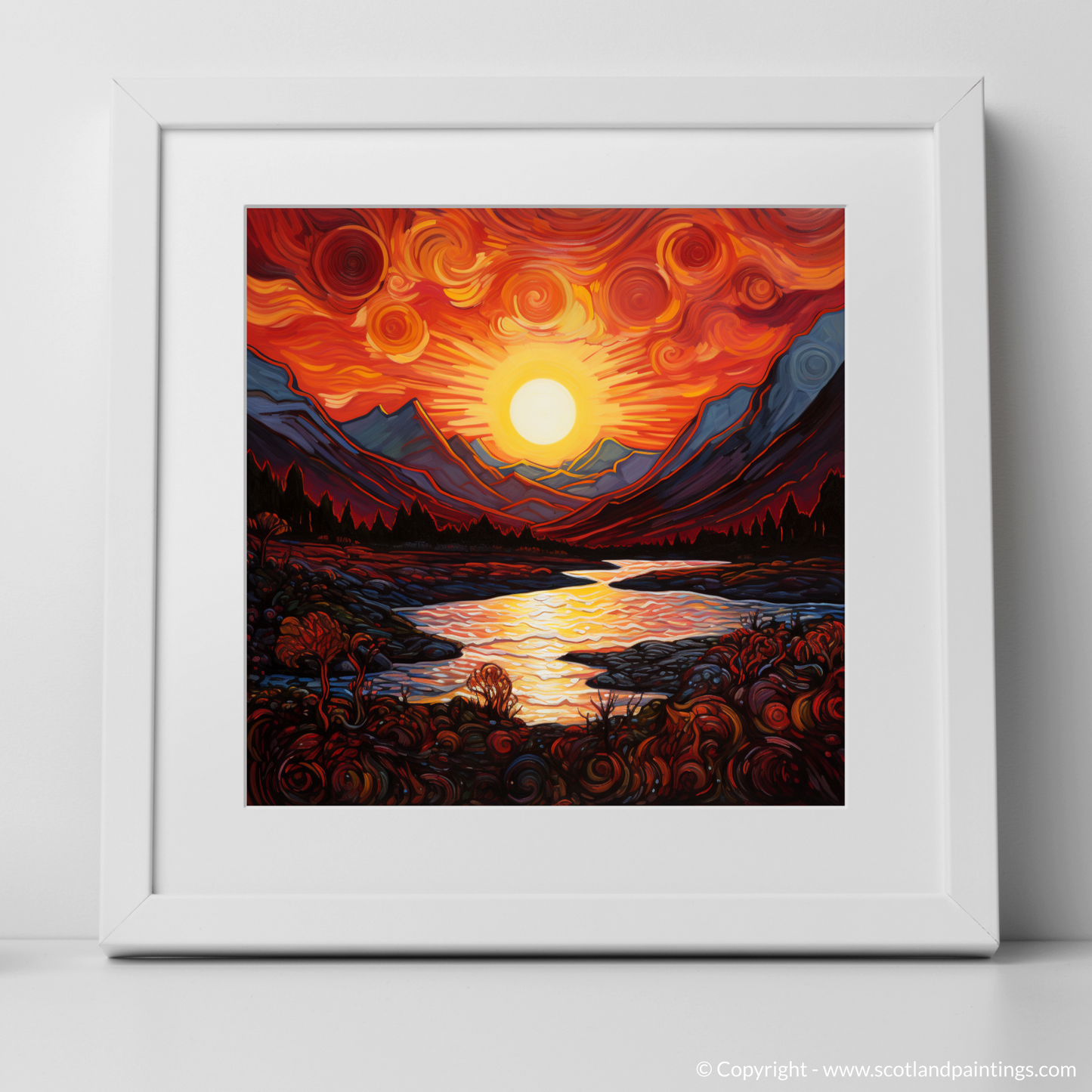 Sunset Serenade in the Scottish Highlands