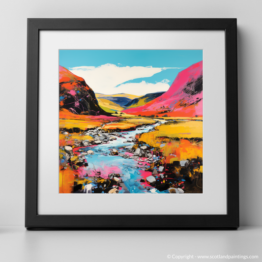 Lochnagar Reimagined: A Vibrant Pop Art Tribute