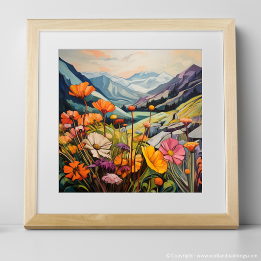 Cubist Blooms Over Glencoe Highlands