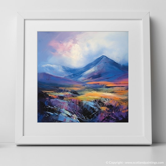 Highland Twilight: An Abstract Impression of Meall Corranaich