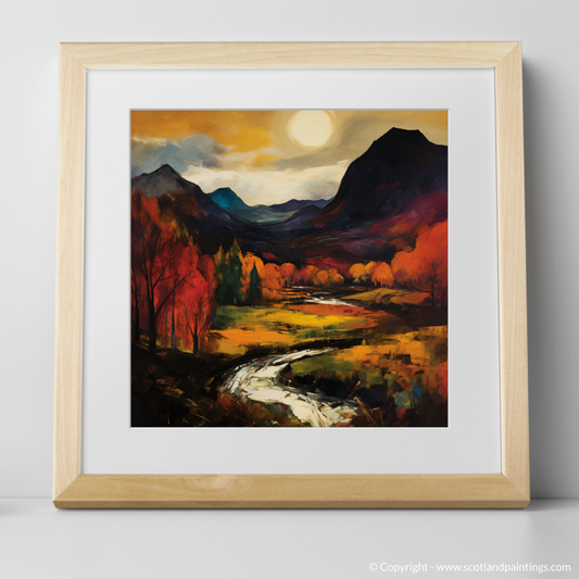 Autumn Hues of Glencoe: A Fauvist Reverie