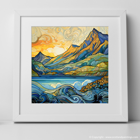 Art Nouveau Rhapsody of Beinn Narnain