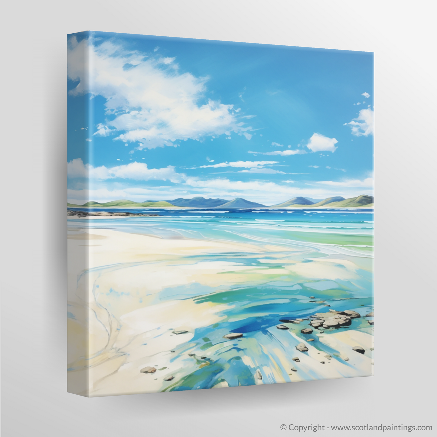 Canvas Print of Luskentyre Beach, Isle of Harris