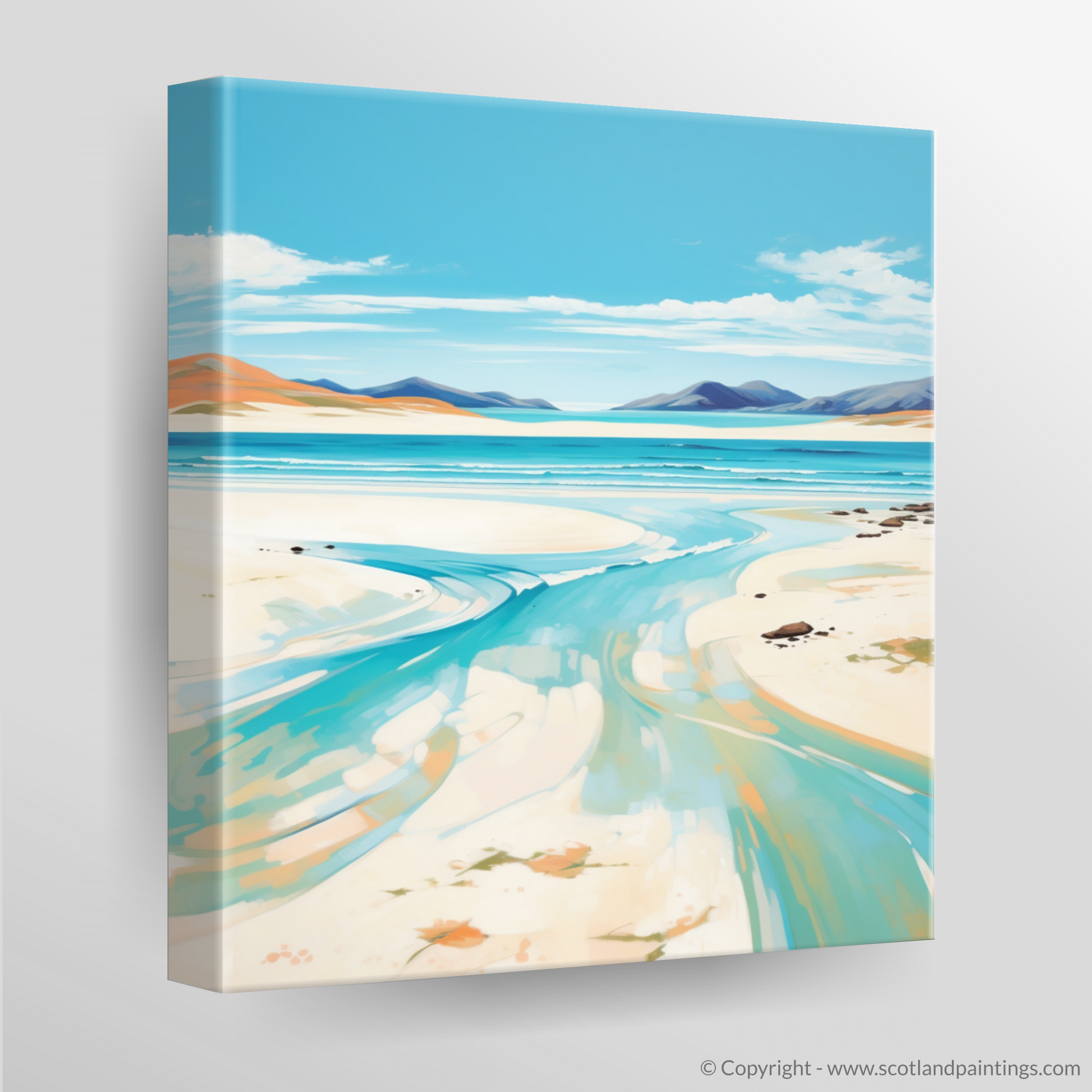 Canvas Print of Luskentyre Beach, Isle of Harris