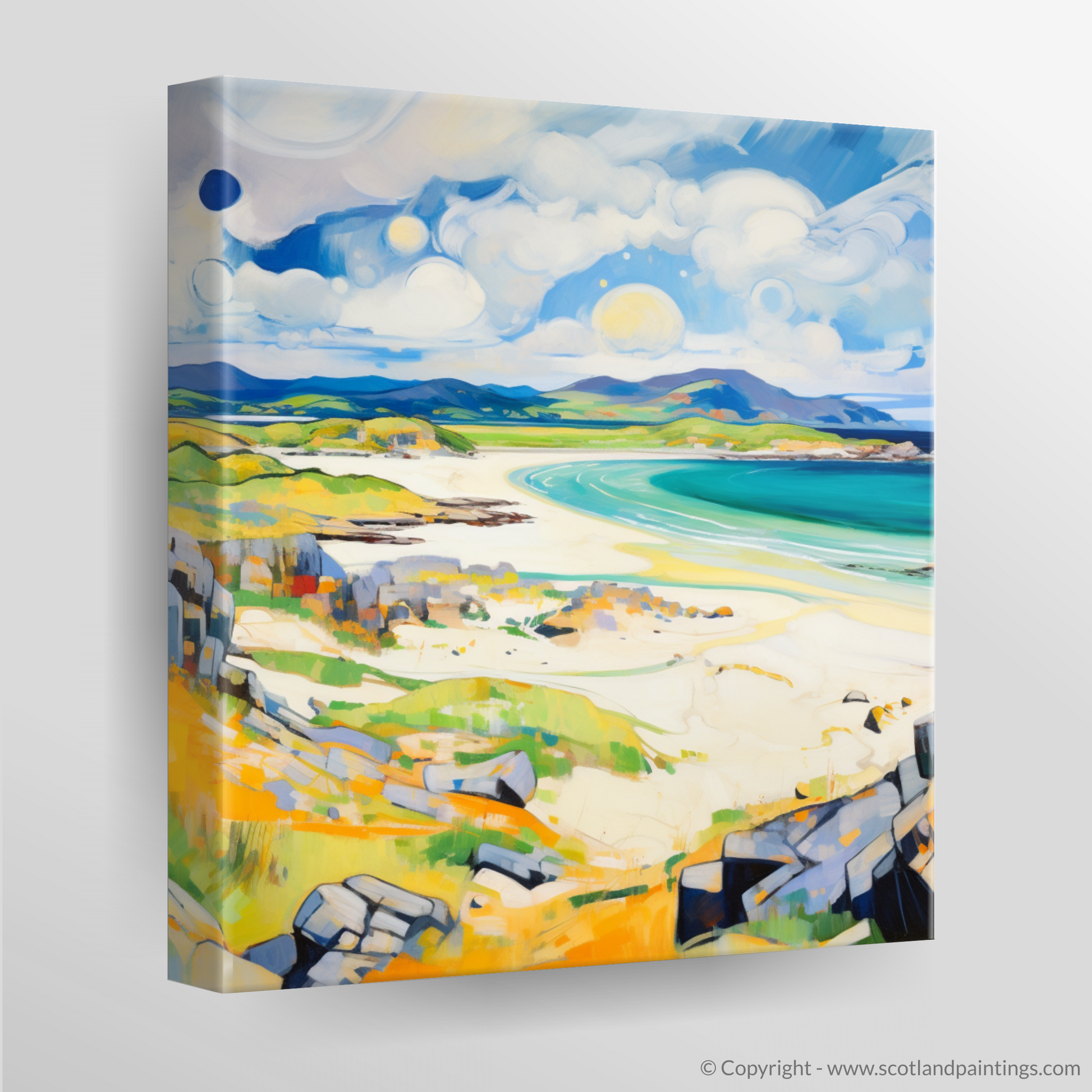 Canvas Print of Camusdarach Beach, Arisaig