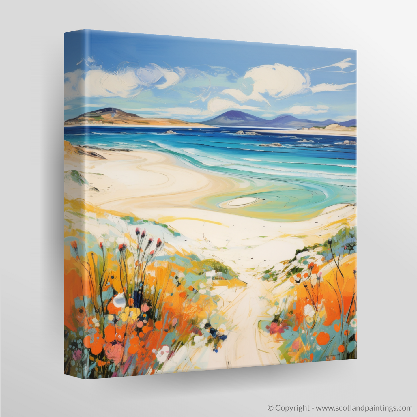 Canvas Print of Luskentyre Beach, Isle of Harris