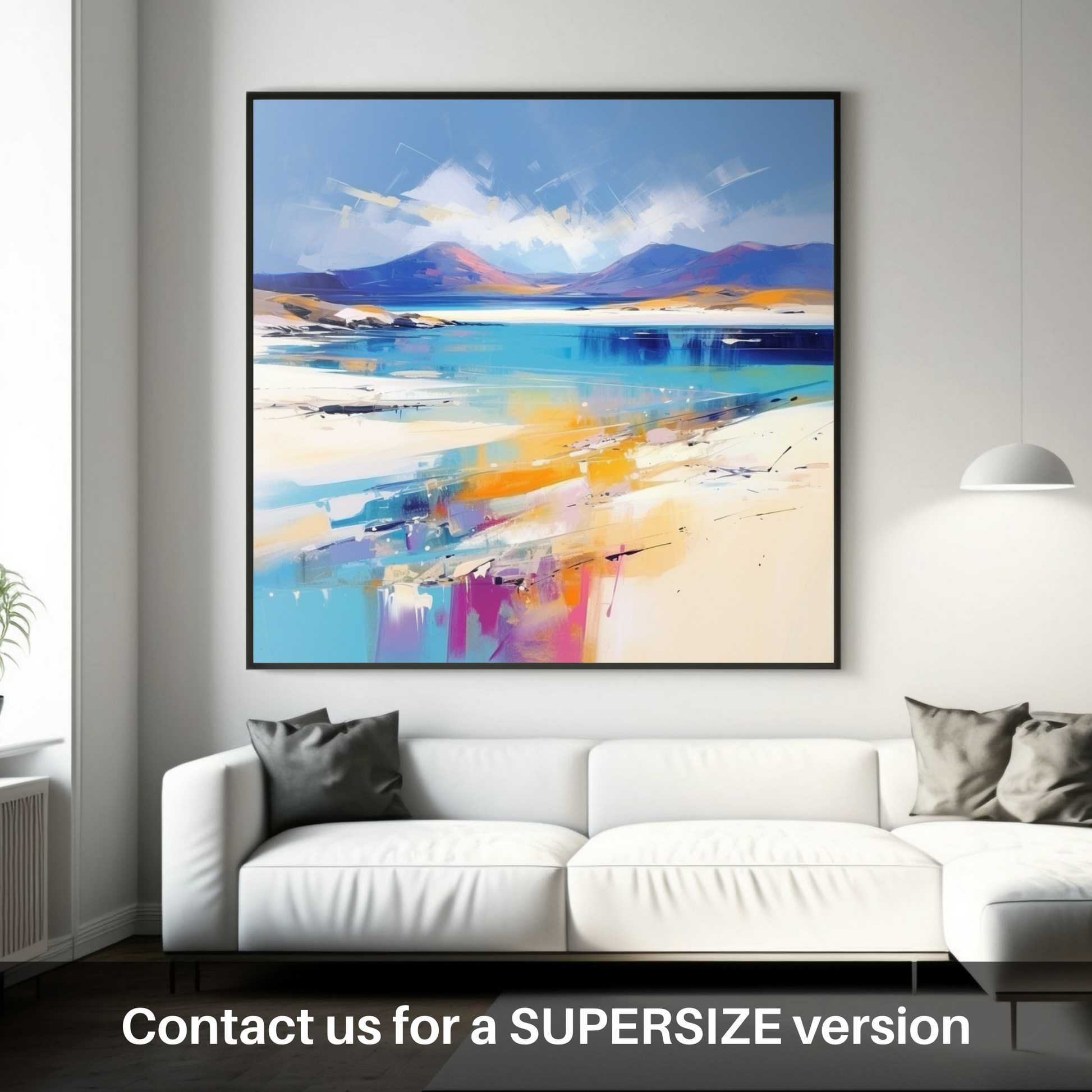 Huge supersize print of Luskentyre Beach, Isle of Harris