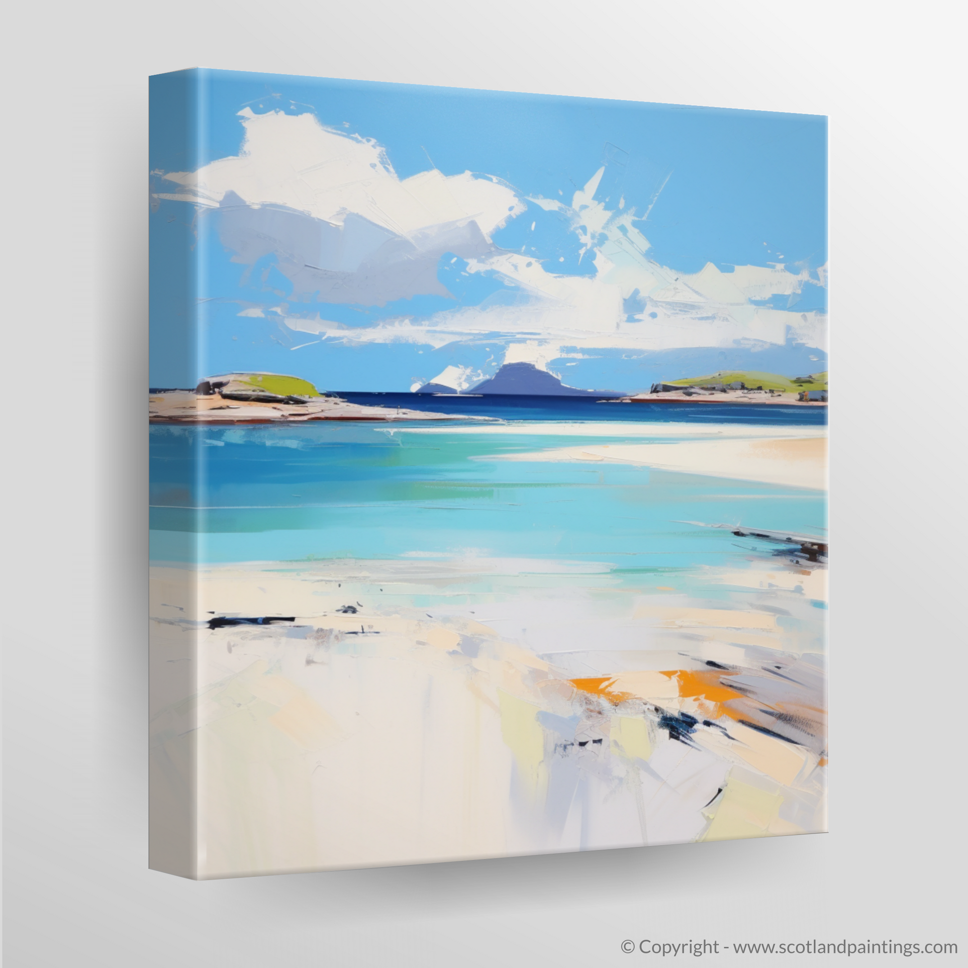 Canvas Print of Camusdarach Beach, Arisaig