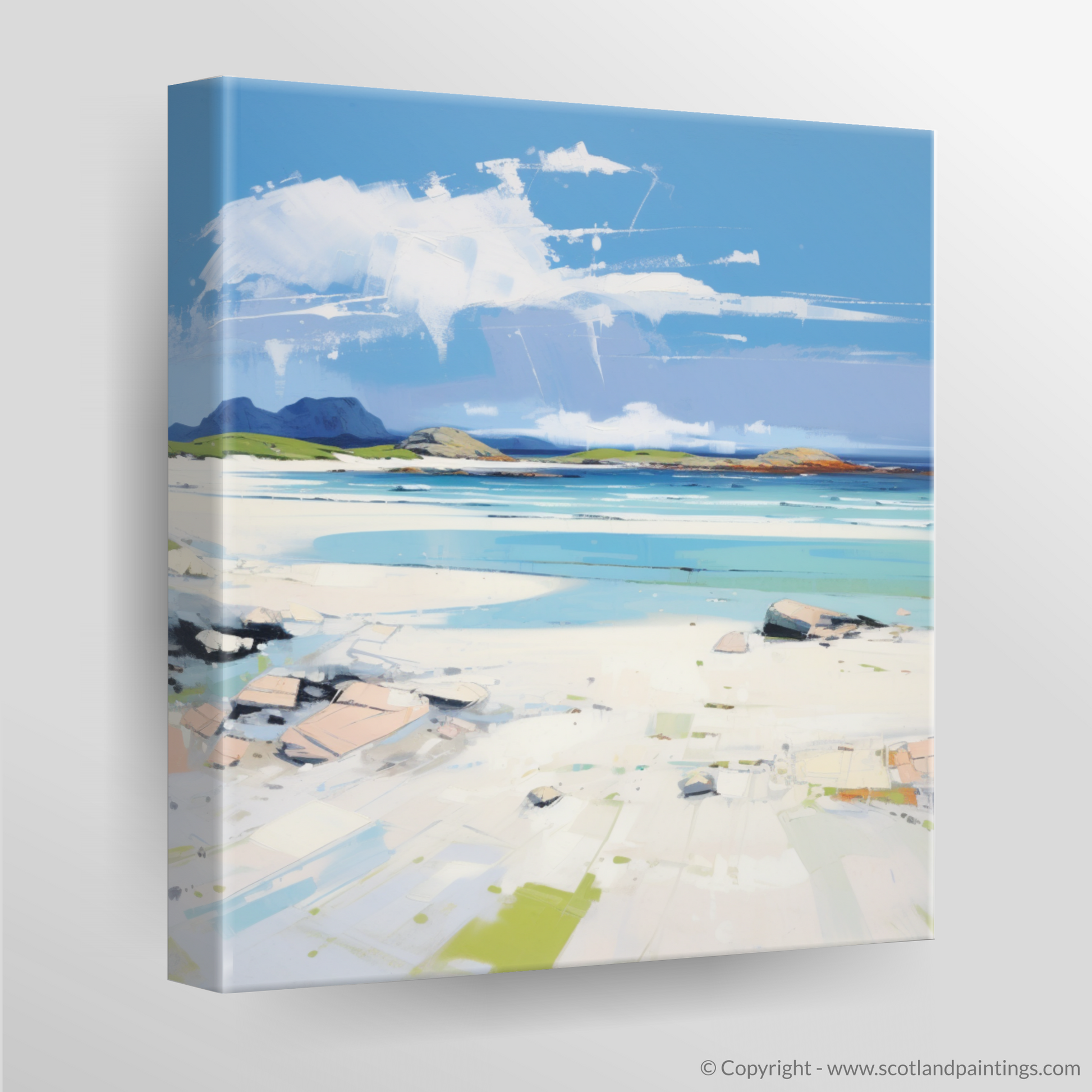 Canvas Print of Camusdarach Beach, Arisaig