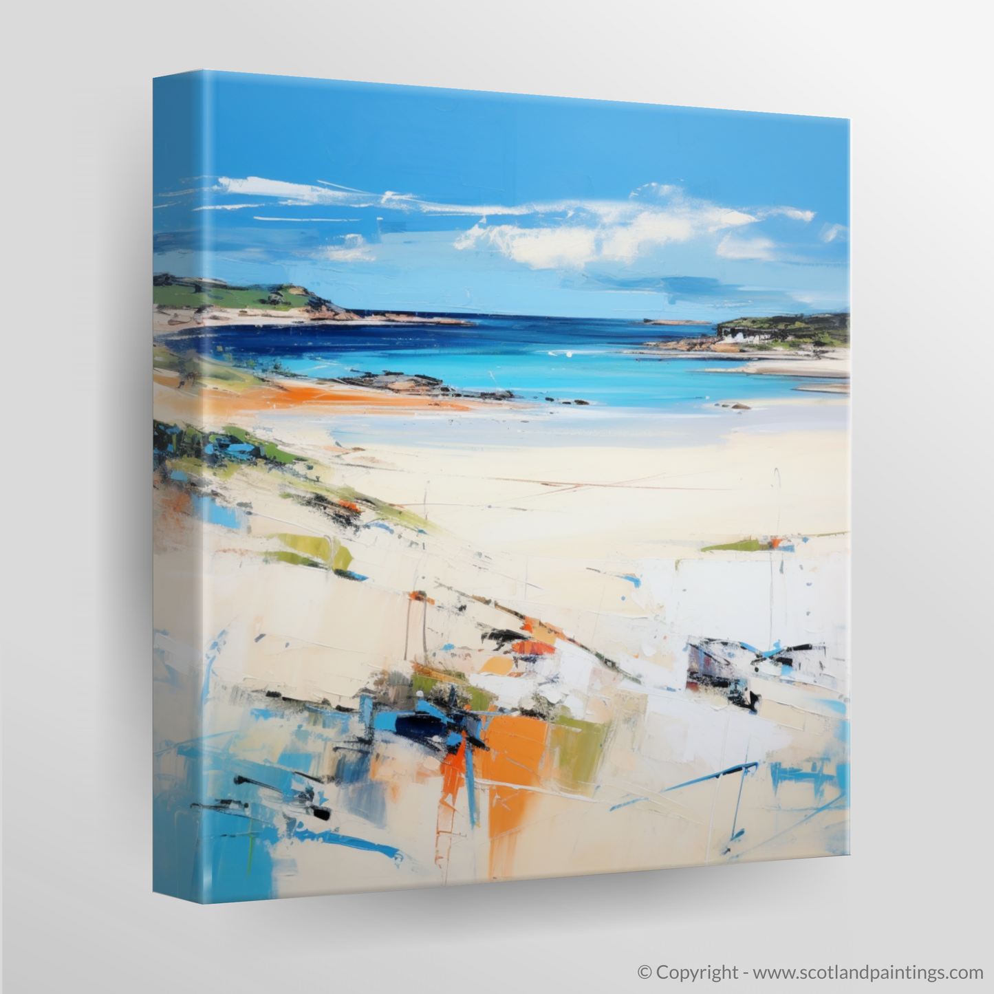 Canvas Print of Camusdarach Beach, Arisaig